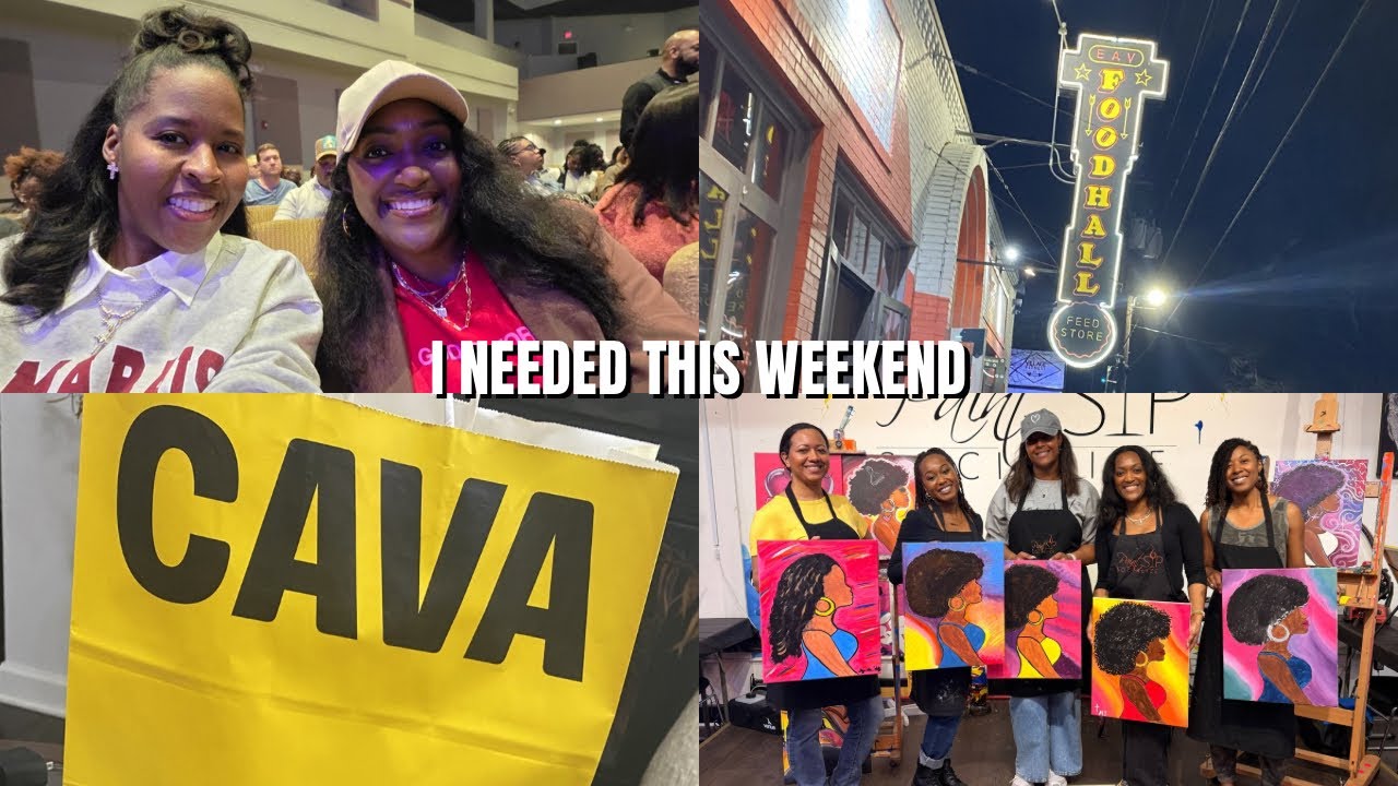 Weekend in My Life| Worship Night, Painting Class, Cooking Brunch & Church