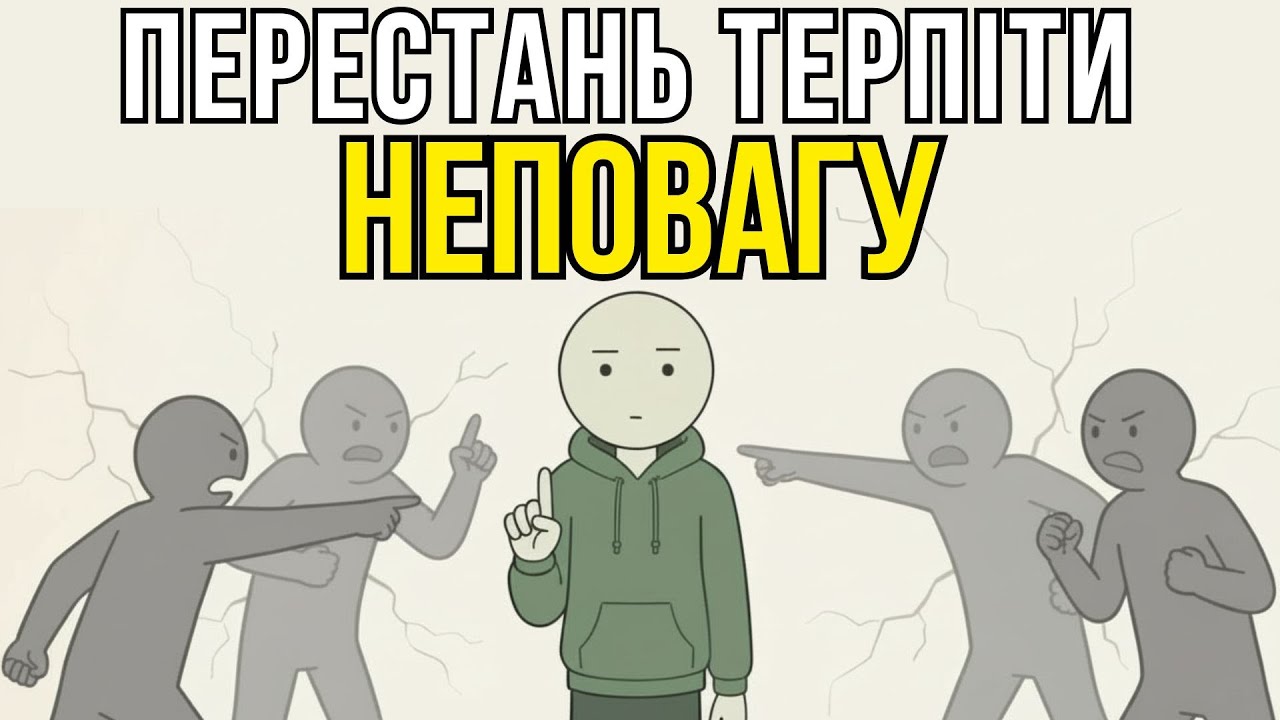 Як поводитися з людьми, які тебе не поважають.