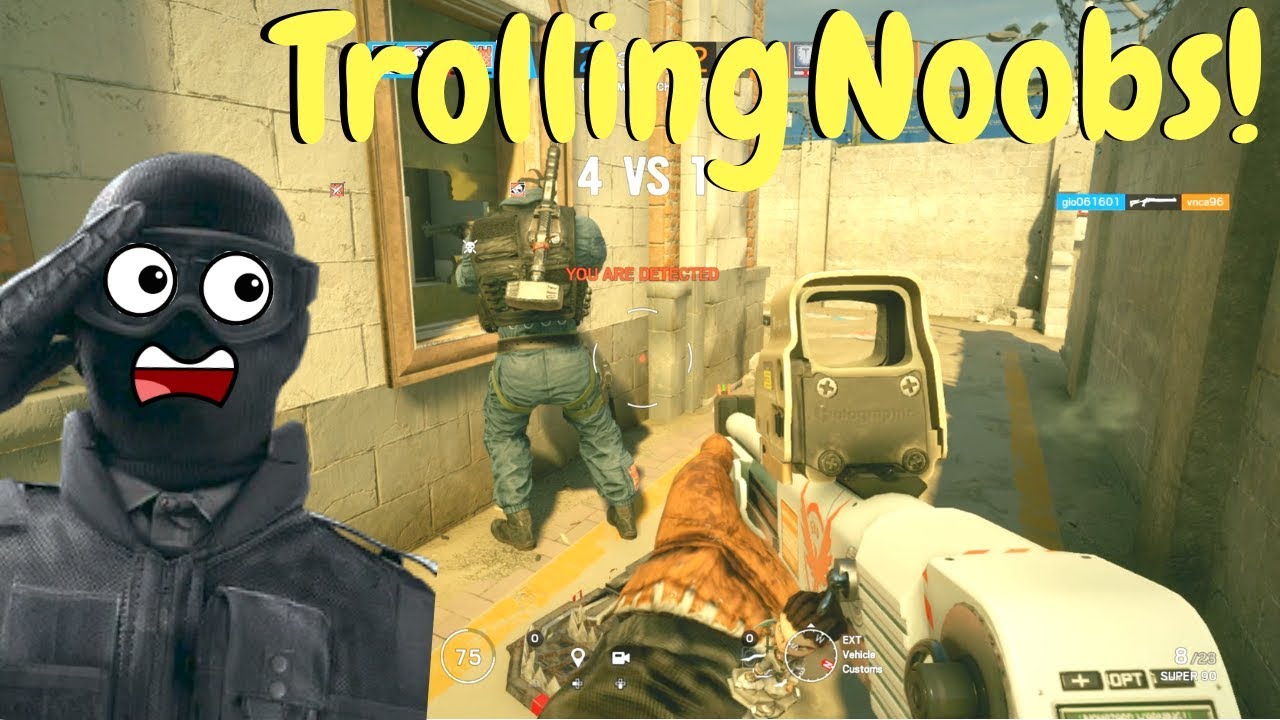 Free Weekend Trolling in Rainbow Six Siege