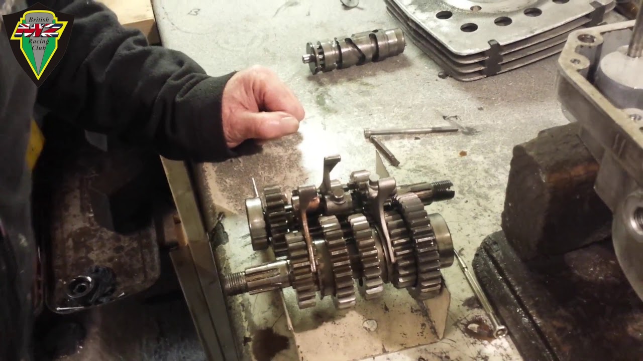 Gearbox assembly MZ ETZ 250