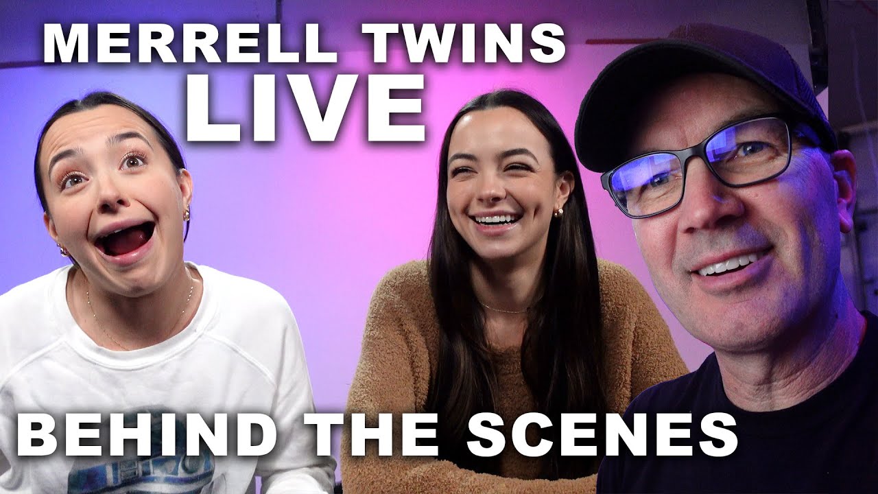 Behind The Scenes of Merrell Twins Live!  (Vlog)