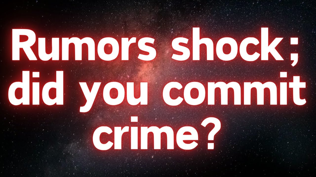 They can't believe the rumors they've heard; did you really commit such a crime... | God Message