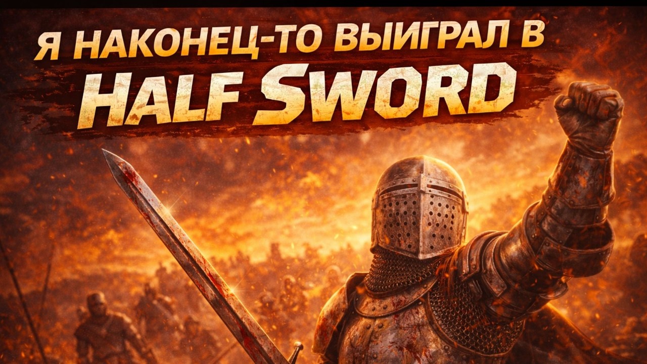 Я НАКОНЕЦ-ТО ВЫИГРАЛ В HALF SWORD
