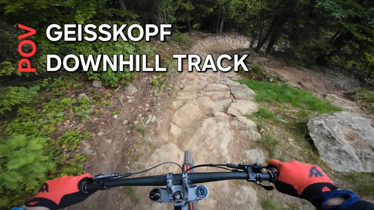 MTB Zone Bikepark Geisskopf - Downhill Track (POV)
