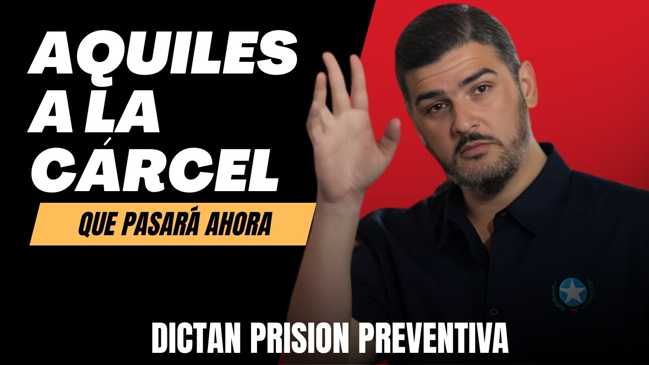 SE ROMPE EL EQUILIBRIO: AQUÍLES ÁLVAREZ DETENIDO Y ESTALLA LA TORMENTA