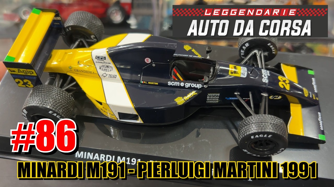 LE GRANDI FORMULA 1 #86 - MINARDI M191 - PIERLUIGI MARTINI 1991 | Centauria (uscita 77)