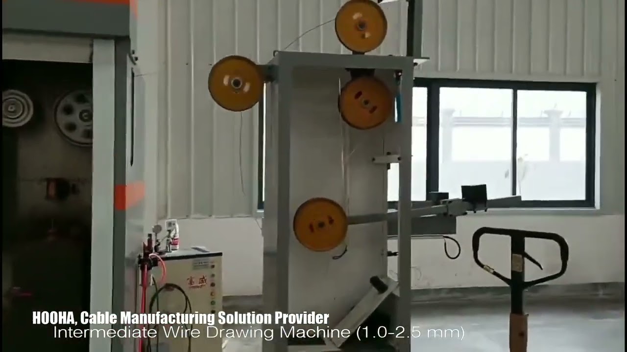 Automatic Electric Cable and Wire Drawing Machine with annealer
