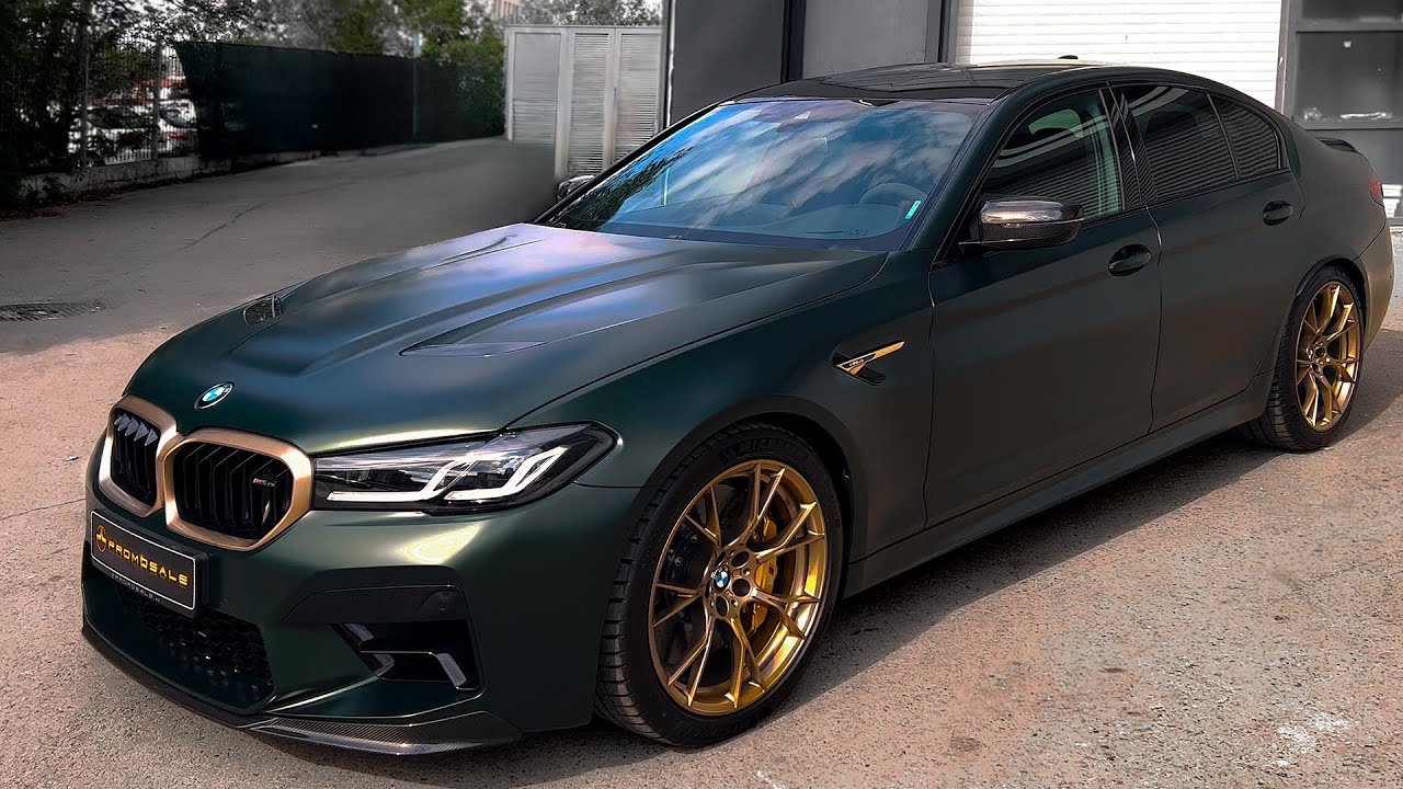 Akrapovic BMW M5 CS 2023 - Sound, Interior and Exterior