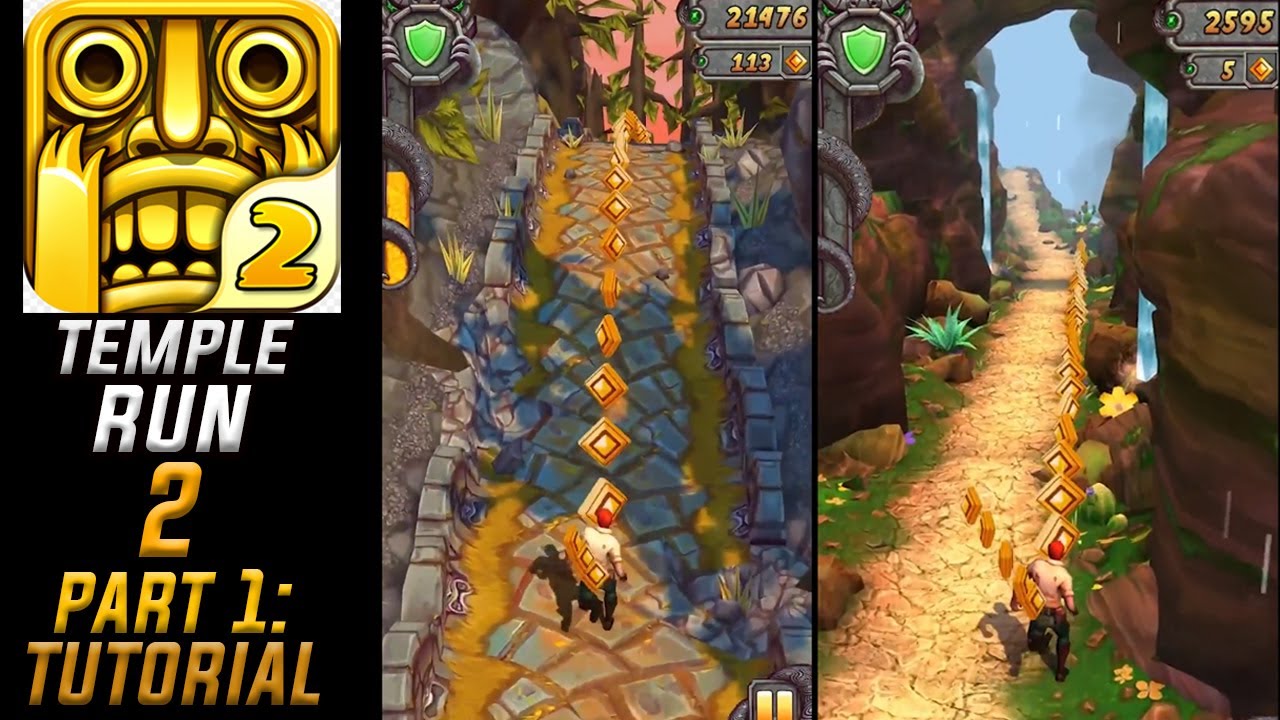 Temple Run 2 Gameplay  - Swipe Gameplay - Part 1 - iOS/Android