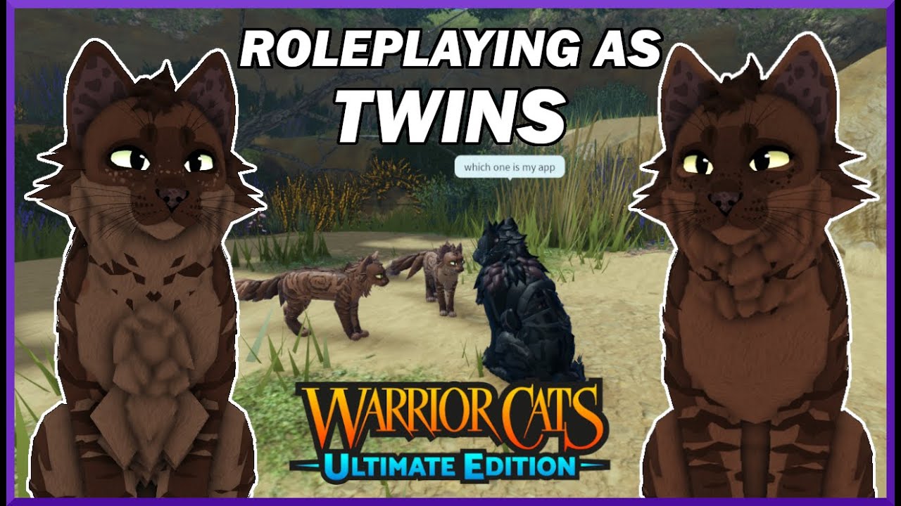 Roleplaying as TWINS | Warrior Cats: Ultimate Edition