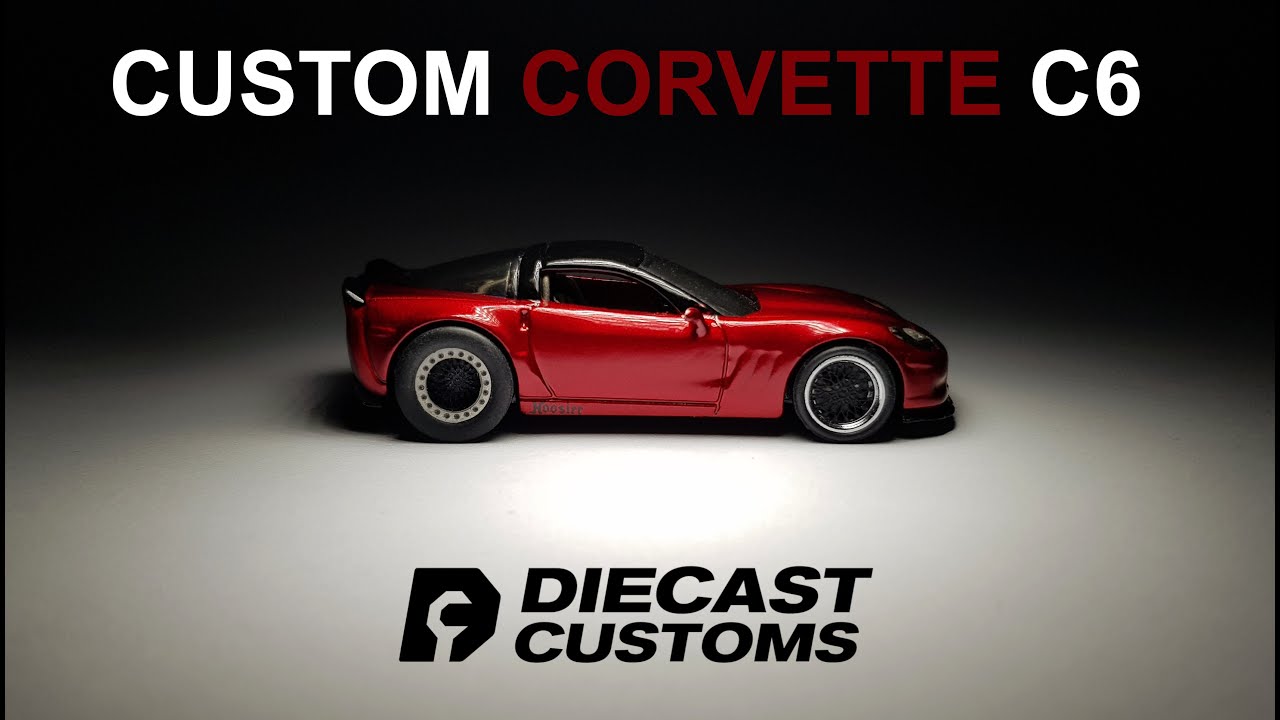 Custom Hotwheels Corvette C6