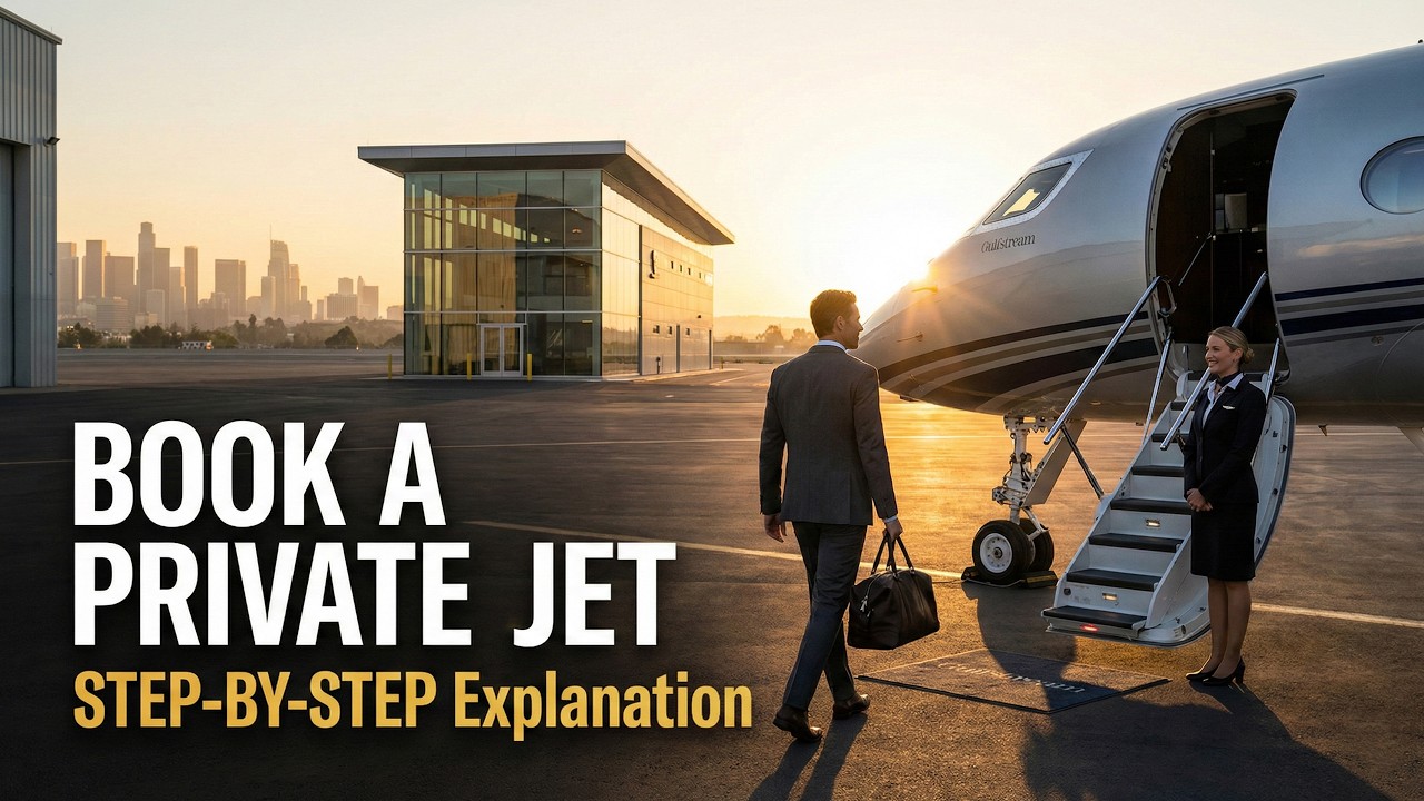 The Process of Booking a Private Jet Explained