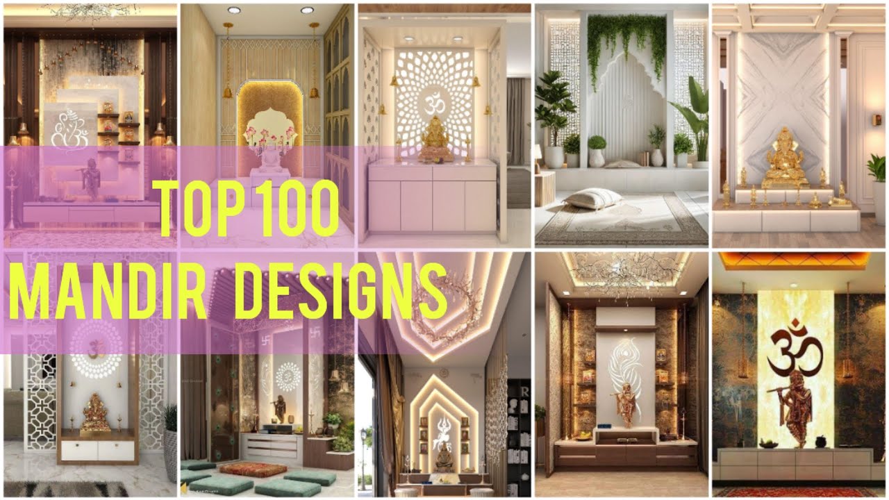 LATEST MANDIR DESIGNS | POOJA ROOM | MANDIR INTERIOR | MANDIR DESIGN FOR HOME | #youtubevideo