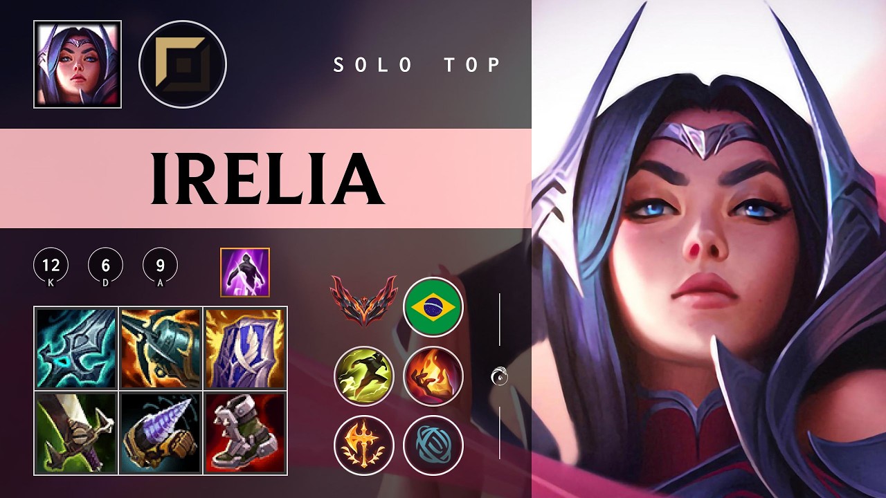 Irelia Top vs Zaahen - BR Grandmaster Patch 26.04