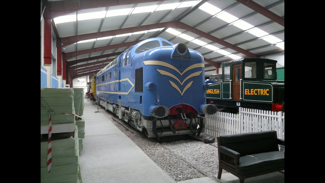 DELTIC and class 05 cab ride at the Ribble Steam Railway 19/7/14  LOCO TV UK and EPIC LOCO FILMS