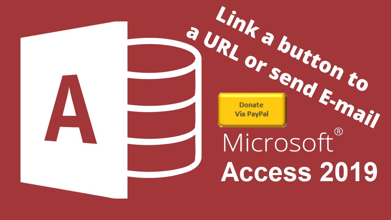 How to link a button in MS Access to a Website
