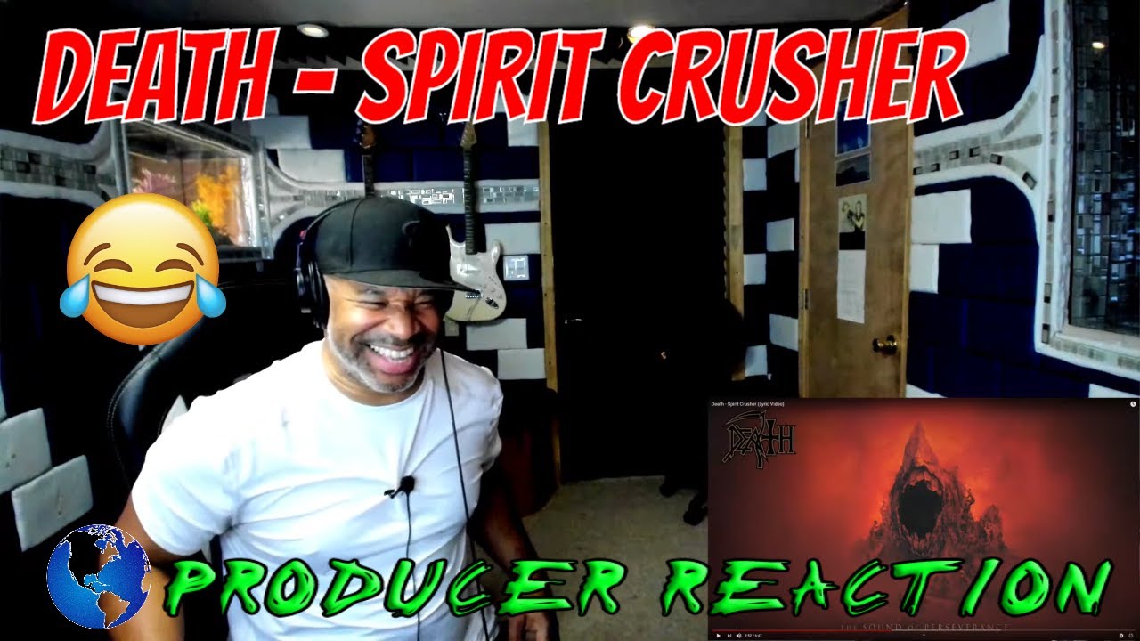 Death   Spirit Crusher Lyric Video - Producer Reaction