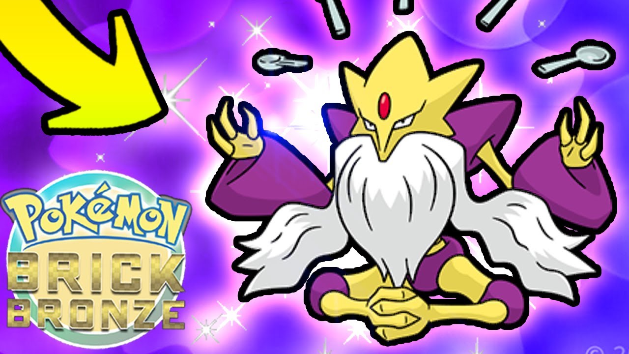 My Shiny Mega Alakazam is Crazy! - Pokemon Brick Bronze/Bronze Legends PVP Battles Roblox 2023