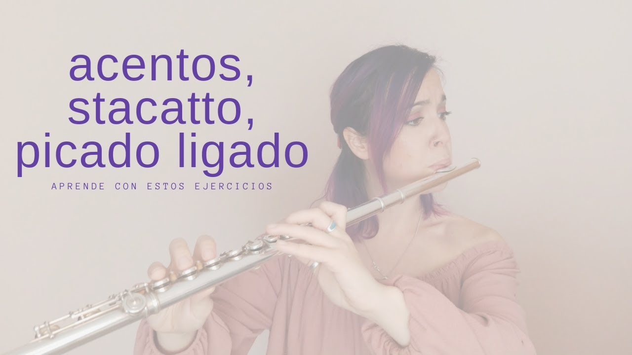 PICADO LIGADO en la FLAUTA ♫ || ejercicios para aprender DISTINTAS ARTICULACIONES || (Parte II)