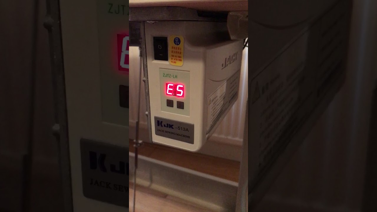 Error 5 code on Jack Servo Motor