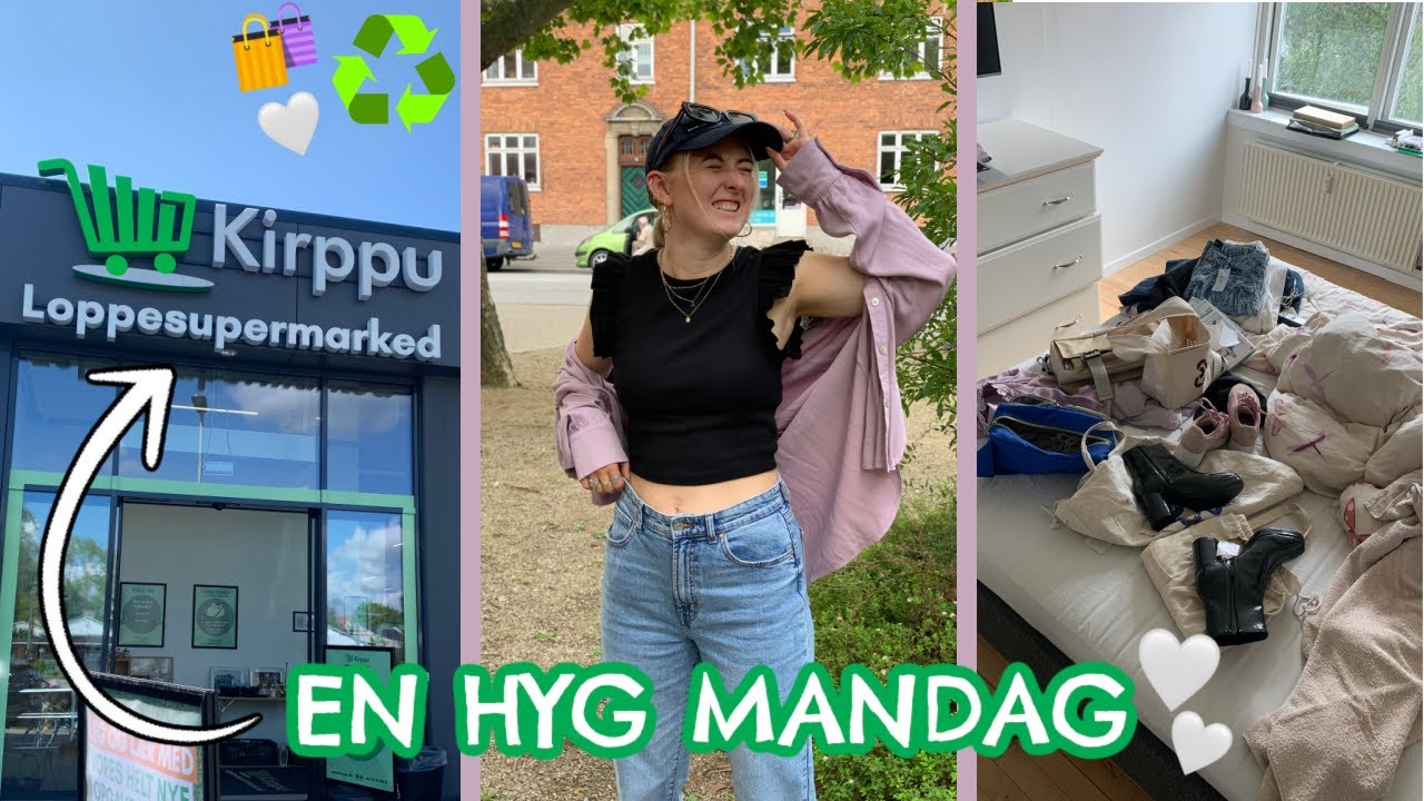TOUR DE GENBRUG I VALBY MED KATRINE | Haul og unboxer pakker