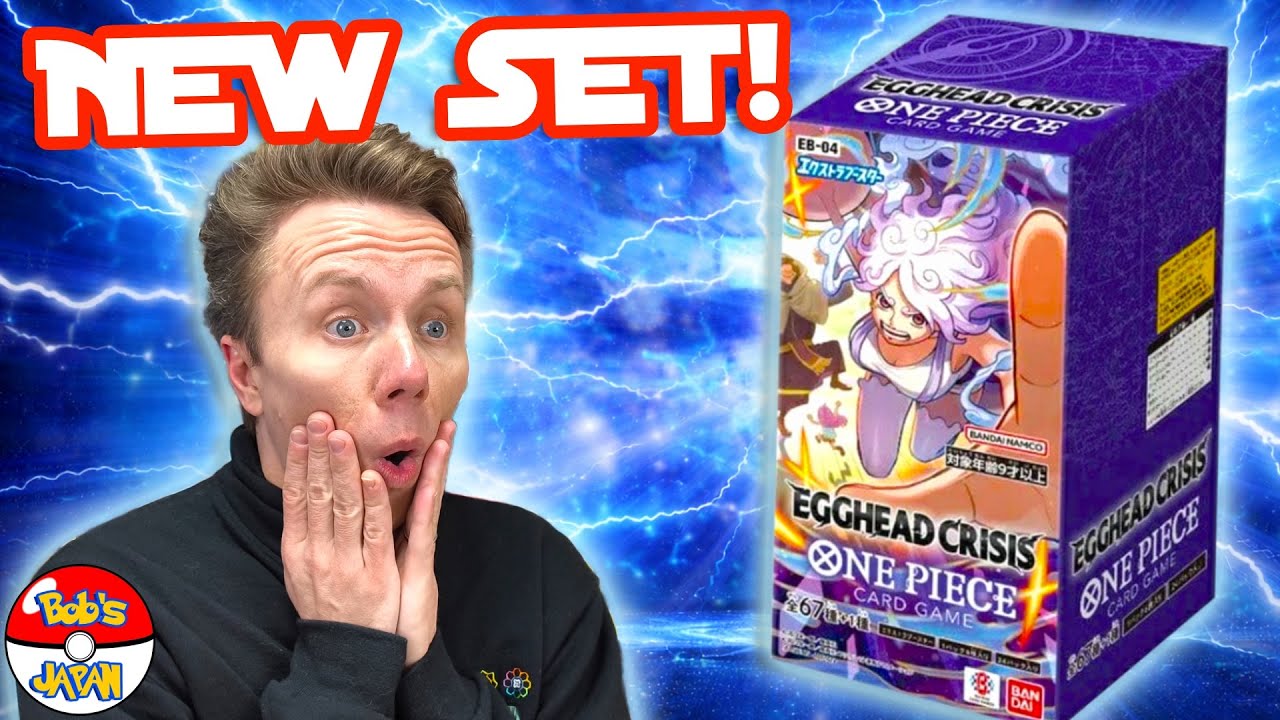 One Piece Card Game EB04 Egghead Crisis Japanese Box Opening + Giveaway 🎁 (Release Day!)