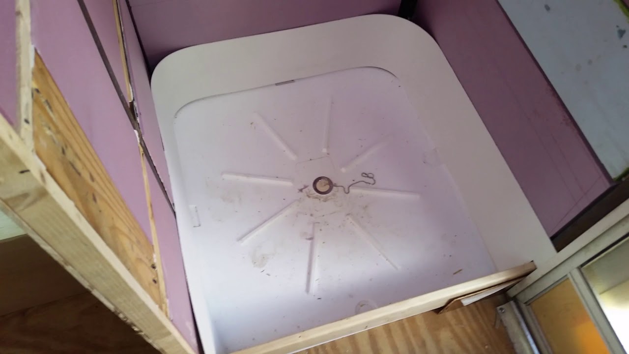 DIY Camper Shower Stall Part 1