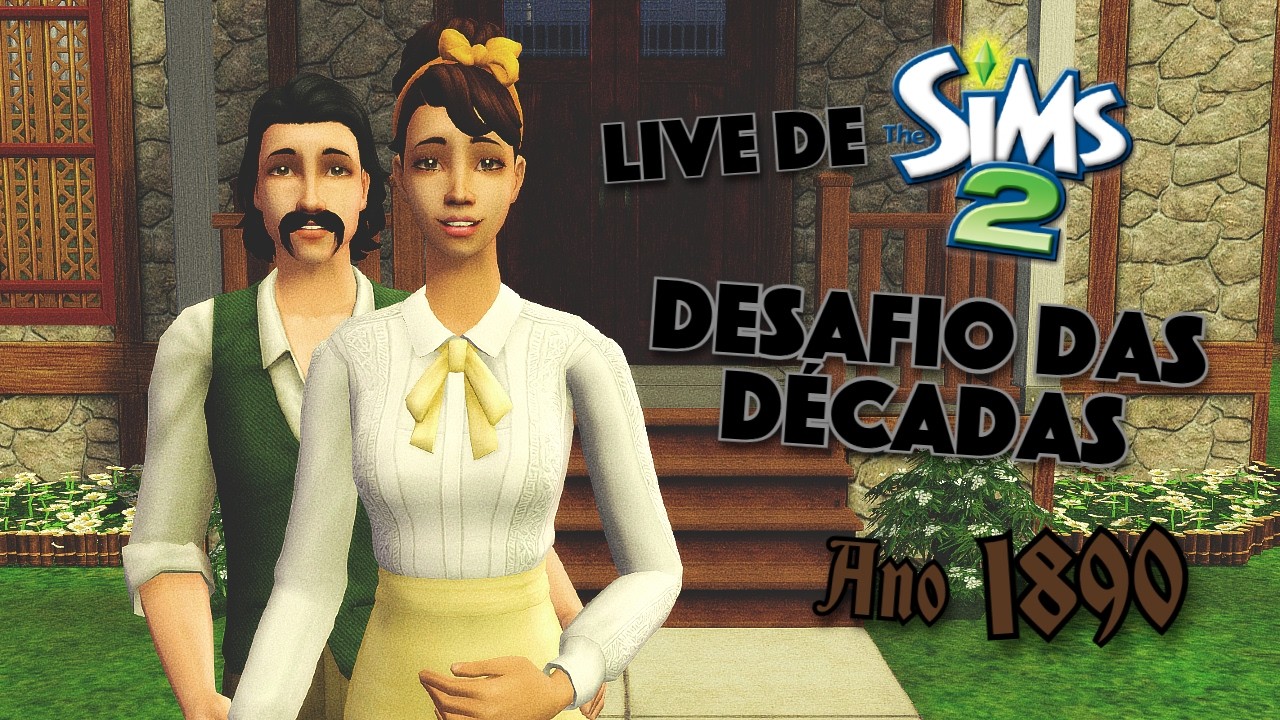 Começando o Desafio das Décadas no The Sims 2! #1