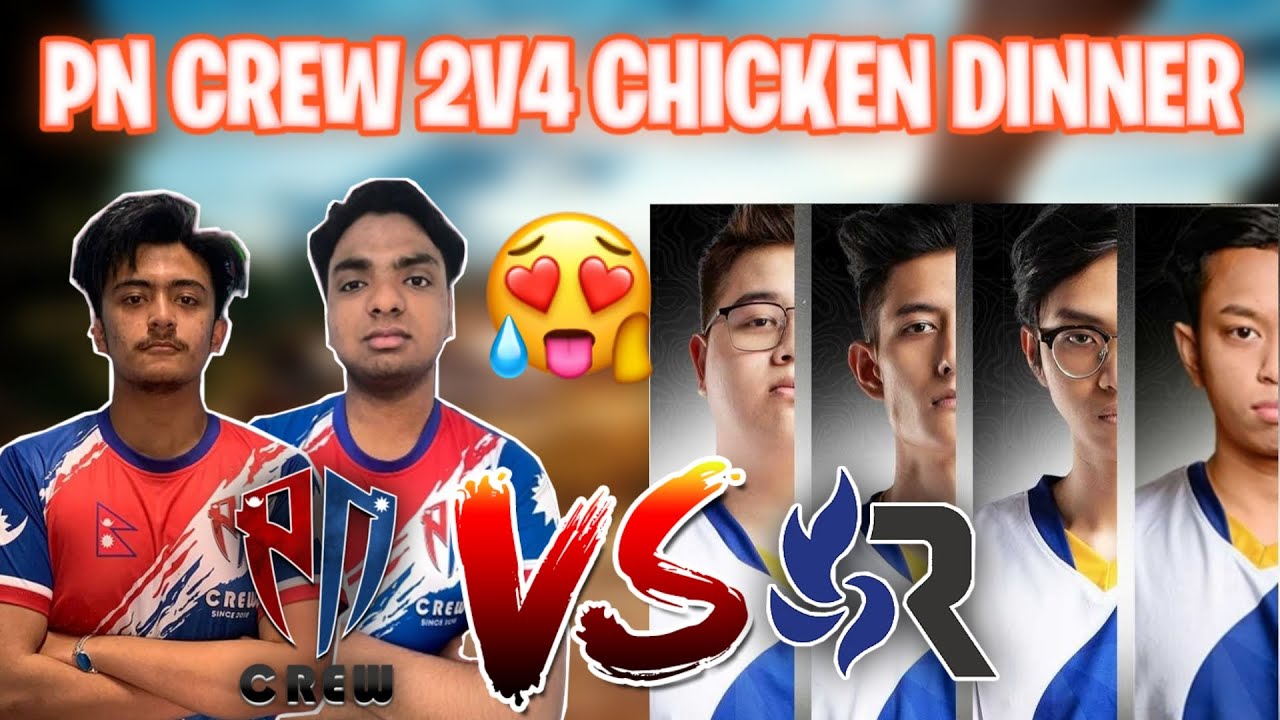 PN CREW 2V4 CHICKEN DINNER 🔥 || OLD PN CREW THREE MAN DOMINATION ❤️ - GAURABYT || #shorts #pn #2v4