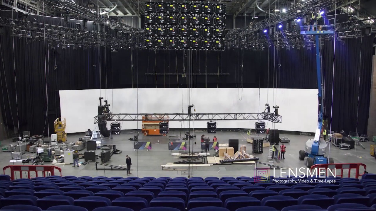Three 3 Arena Dublin Conference and Concert Time-lapse
