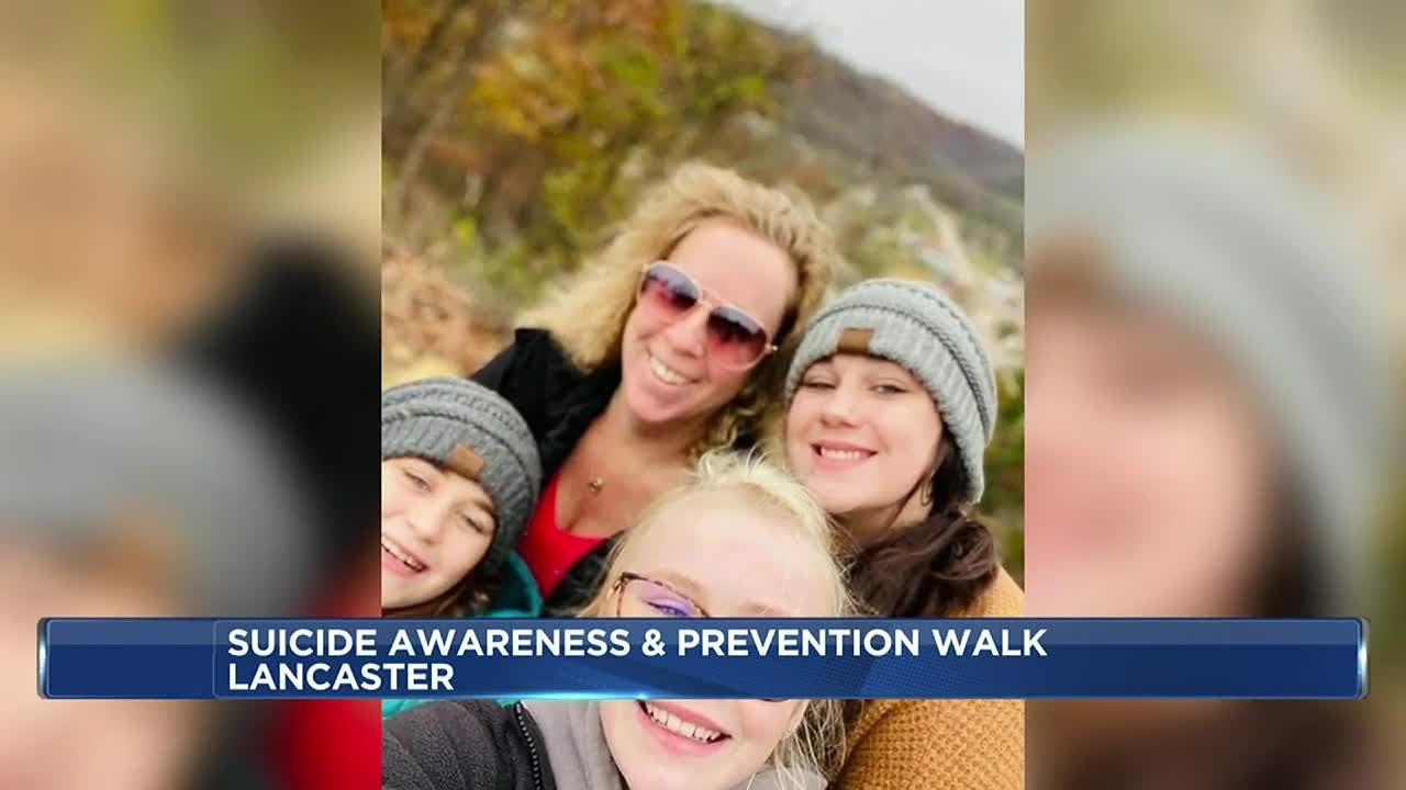 Wisconsin mothers honor children who died by suicide with awareness walk