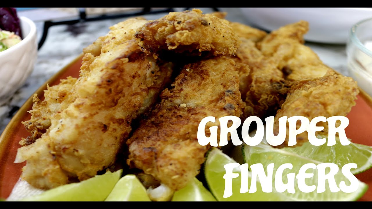 NASSAU GROUPER FINGERS / COOKING IN ISOLATION
