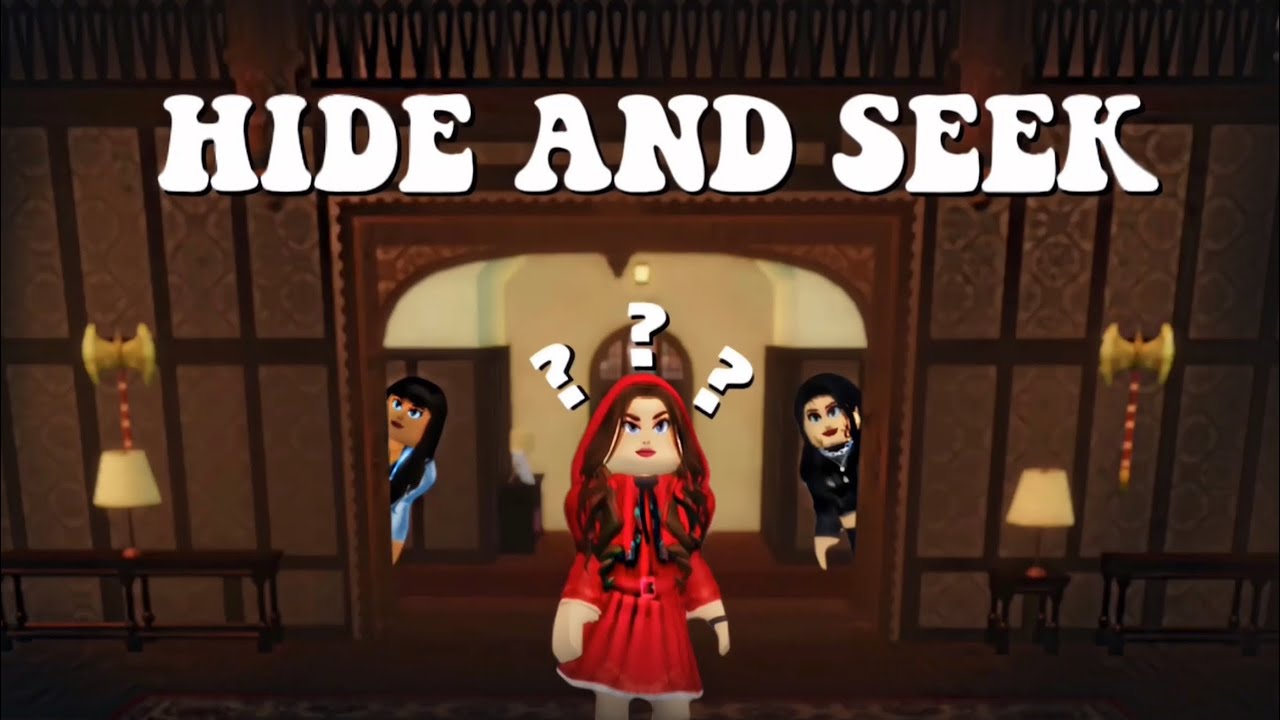 Hide & seek and tag at the Salvatore house || The vampire legacies roblox