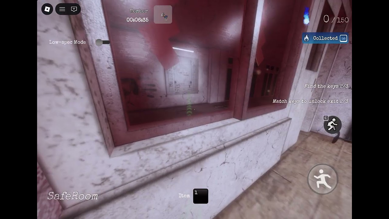 If yall afk in the game in the safe room he cant get you