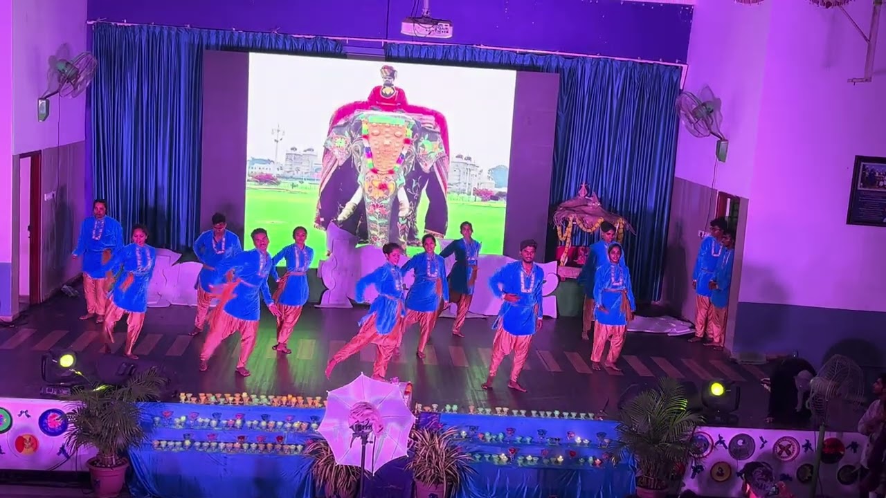 Dasara arjuna elephant theme dance 