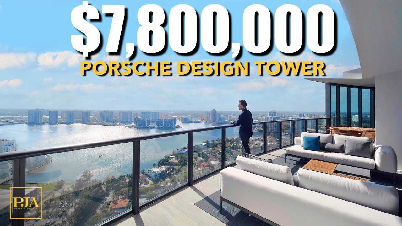 Башня Porsche Design | 7 миллионов долларов | Квартира в Майами | Peter J Ancona