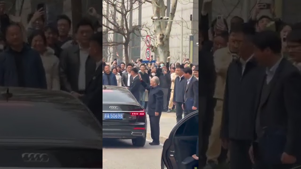 久違露面的溫家寶，去中科院，離開時受到民眾歡迎｜新聞特寫20260329
