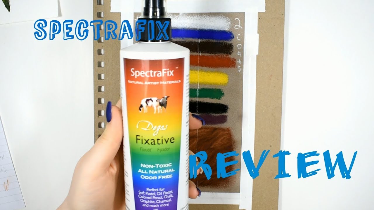 Pastel Fixative Spectrafix Spray Review
