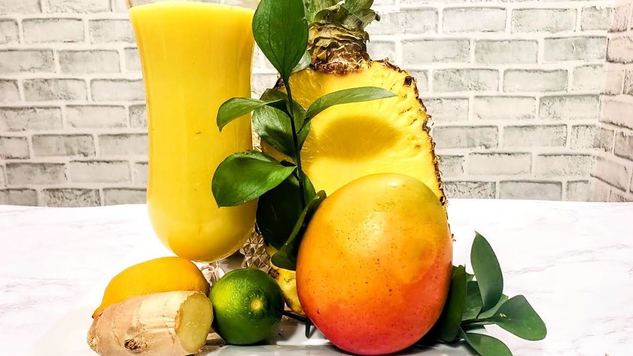 Pineapple Mango Smoothie For Weightloss