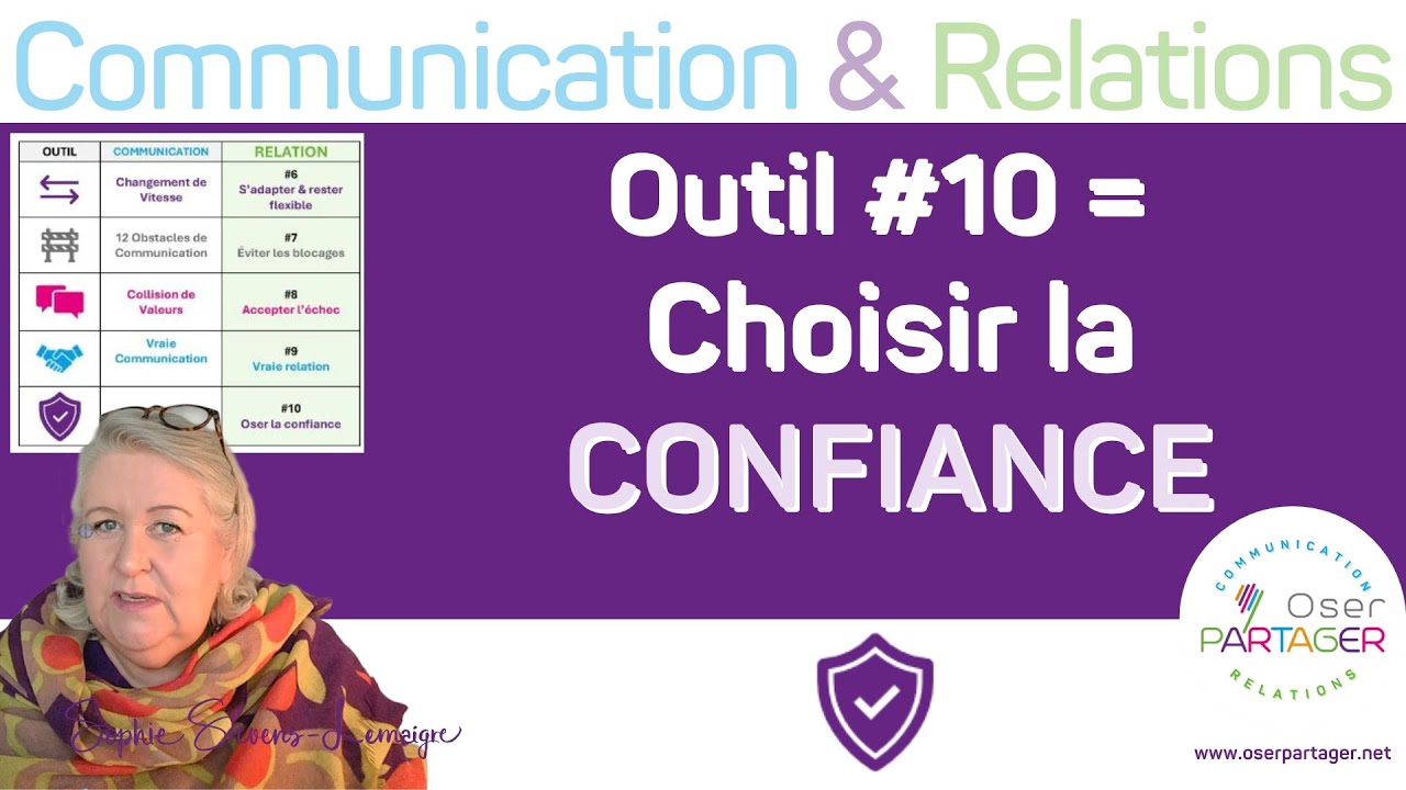 𝗢𝘂𝘁𝗶𝗹 #𝟭𝟬 - 𝗔𝘃𝗼𝗶𝗿 𝗰𝗼𝗻𝗳𝗶𝗮𝗻𝗰𝗲 𝘀𝗼𝘂𝘁𝗶𝗲𝗻𝘁 𝘁𝗲𝘀 𝗿𝗲𝗹𝗮𝘁𝗶𝗼𝗻𝘀