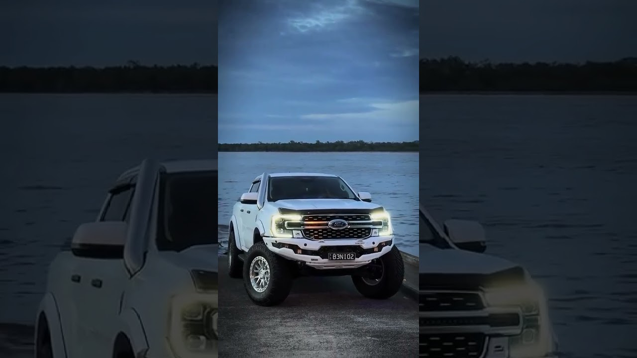 Armando Prime Bullbar custom colour coded, Fitted on a ford ranger next gen