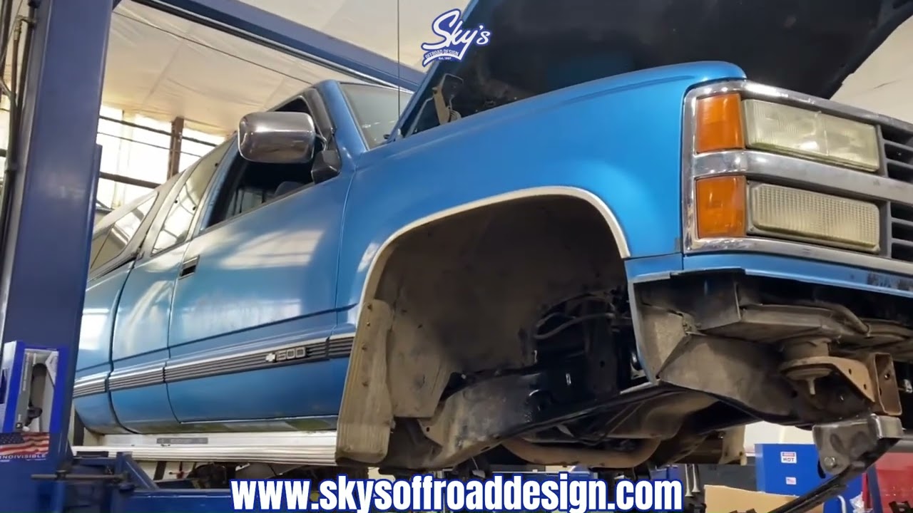 PART 2: Installation of #skysoffroaddesign 1998 #obs #chevy #truck #gmt 400 #sas Build