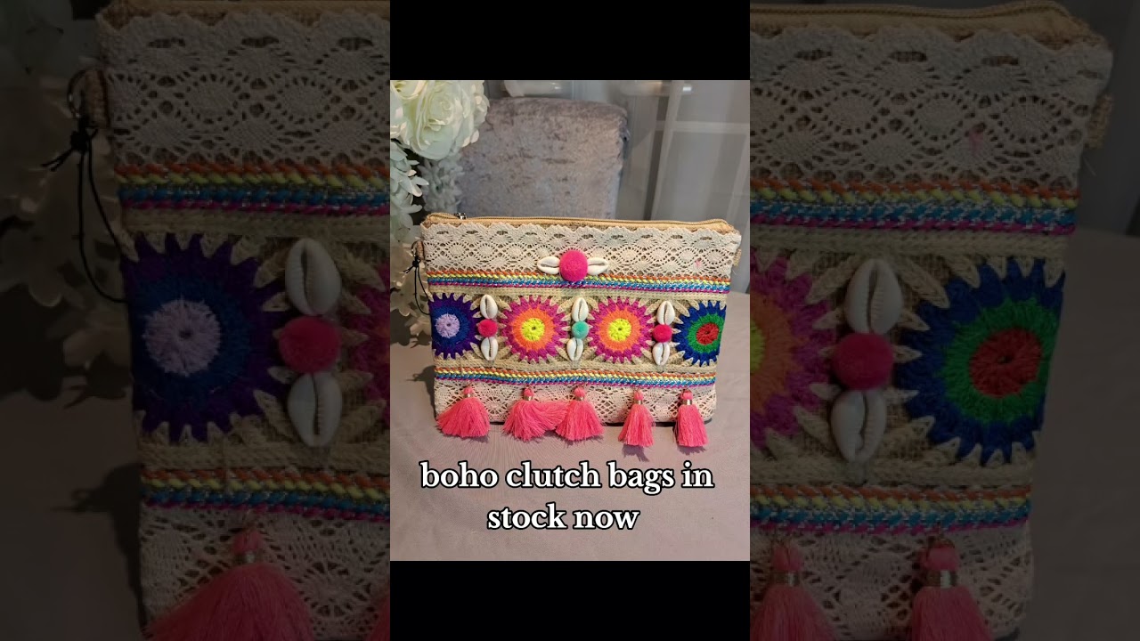 Summer Boho Clutch Bags for Your Style #bohobag #cluchbag #boho