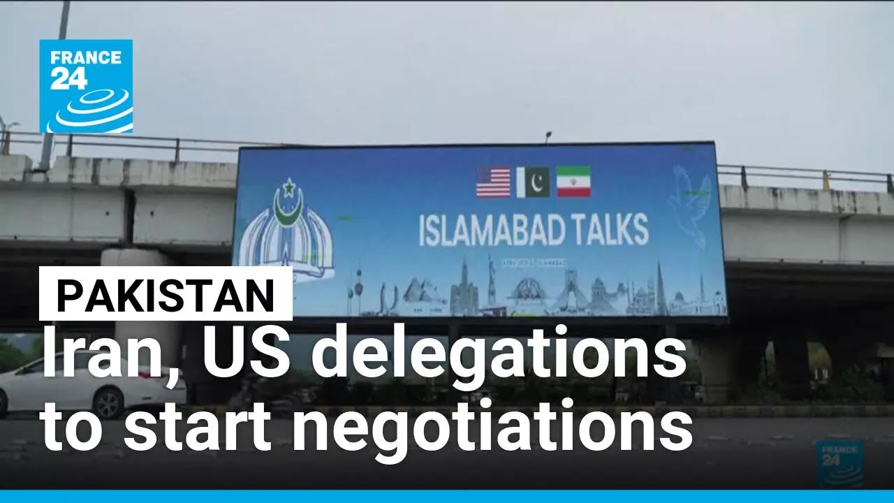 Iran, US delegations to start negotiations in Pakistan &bull; FRANCE 24 English