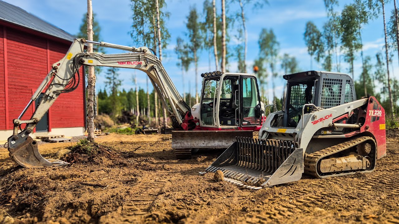 Diving for Geothermal Hose & Ripping Out Tree Stumps
