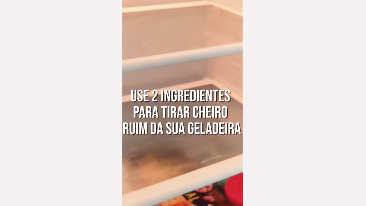CHEIRO RUIM NA GELADEIRA? | FL&Aacute;VIA FERRARI #SHORTS