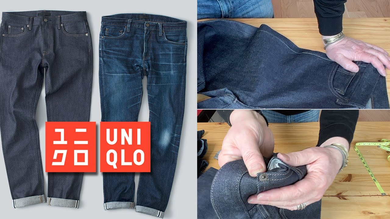 Джинсы UNIQLO Селвидж Slim Fit - ОБЗОР