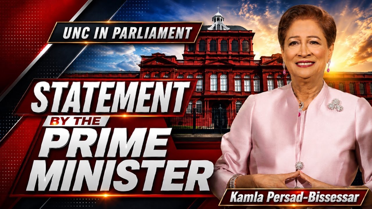 STATEMENT BY THE PRIME MINISTER - Kamla Persad-Bissessar