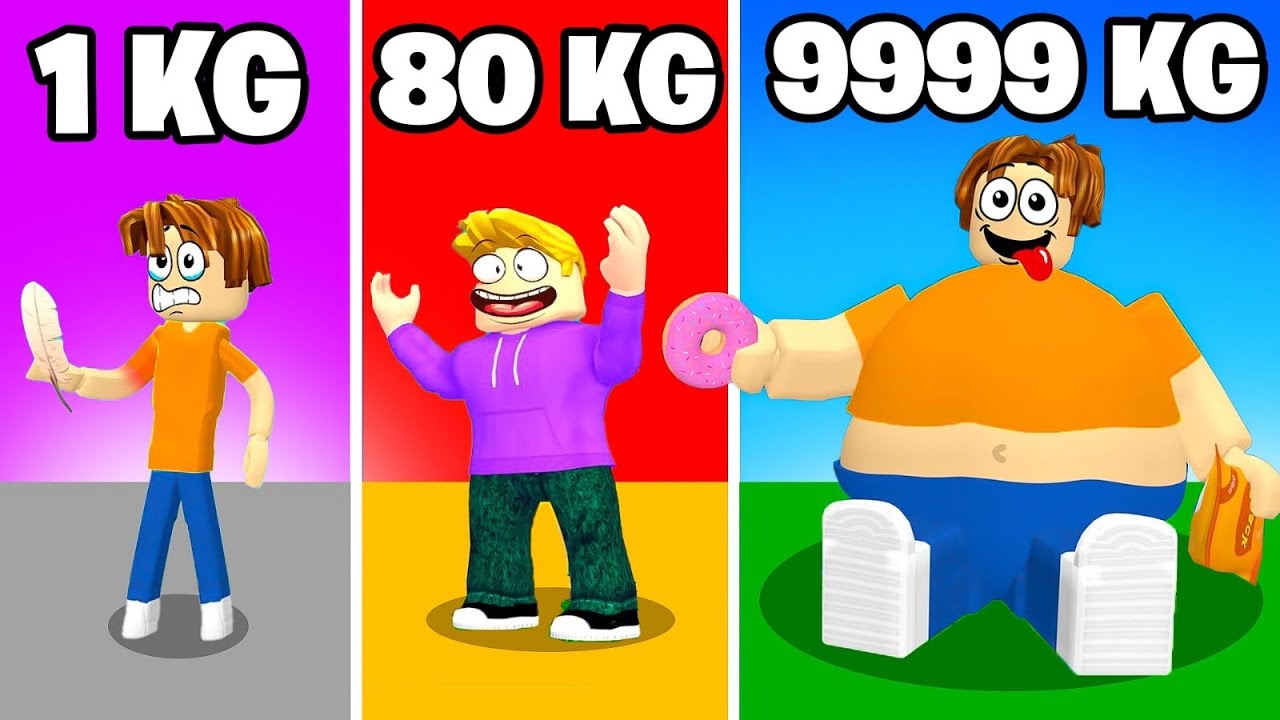 WIE GAAT HET ALLER DIKSTE WORDEN IN ROBLOX? (VS GIEL)