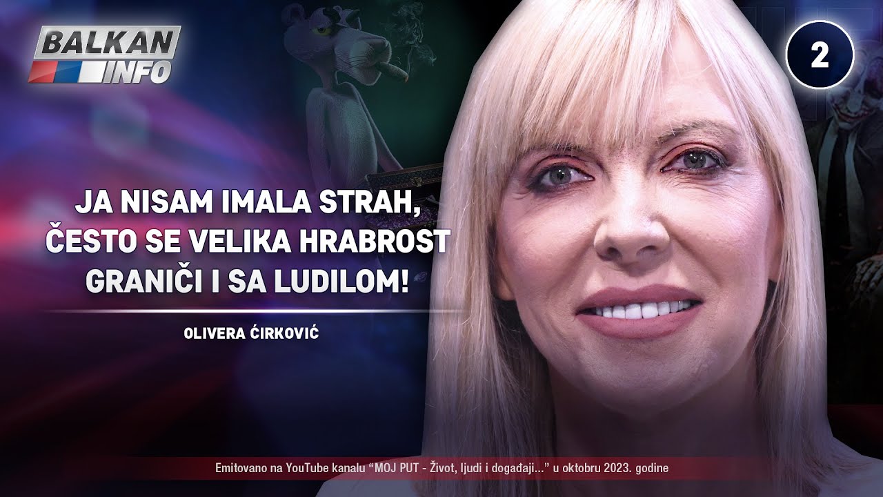 INTERVJU: Olivera Ćirković - Nisam imala strah, često se hrabrost graniči i sa ludilom! (1.10.2023)